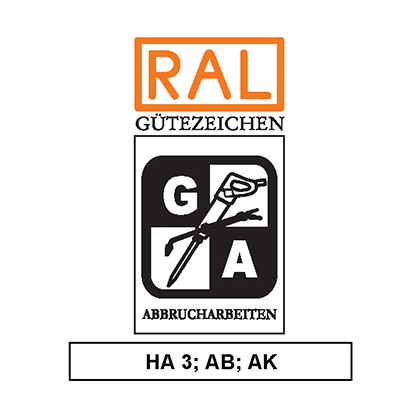 RAL-Gütezeichen für Abbrucharbeiten