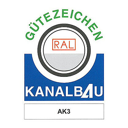 RAL-Gütezeichen für den Kanalbau